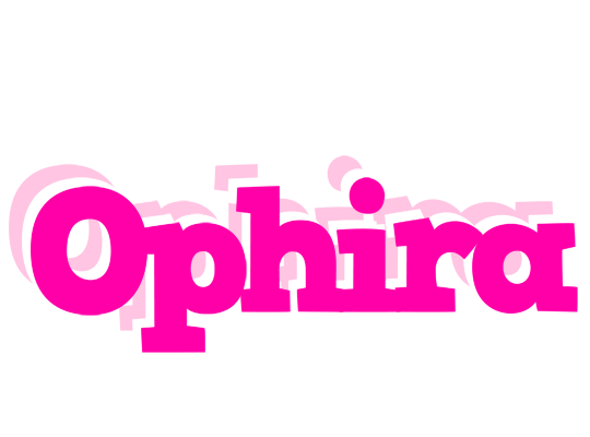 Ophira dancing logo