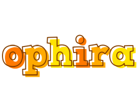 Ophira desert logo
