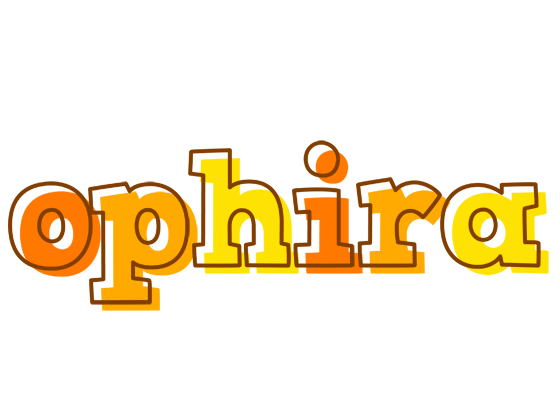 Ophira desert logo