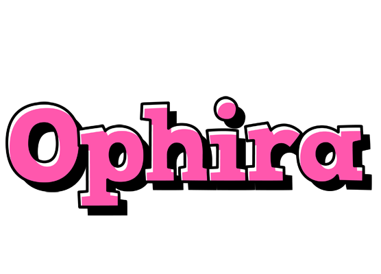Ophira girlish logo