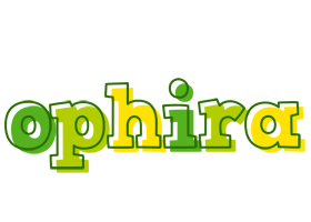 Ophira juice logo