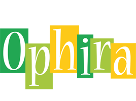 Ophira lemonade logo