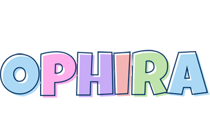 Ophira pastel logo