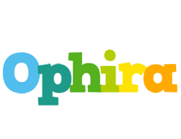 Ophira rainbows logo
