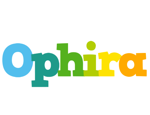 Ophira rainbows logo