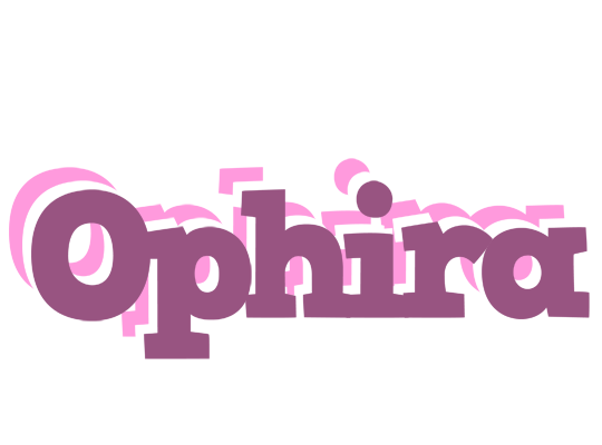 Ophira relaxing logo