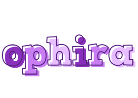 Ophira sensual logo