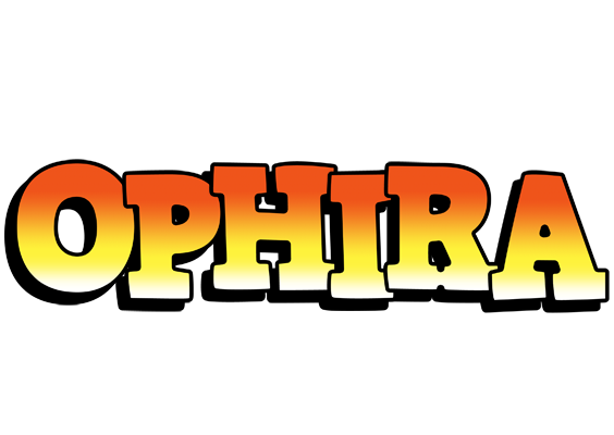 Ophira sunset logo