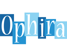 Ophira winter logo
