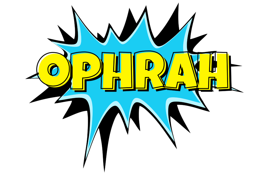 Ophrah amazing logo