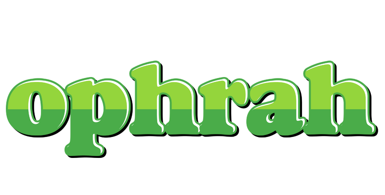 Ophrah apple logo