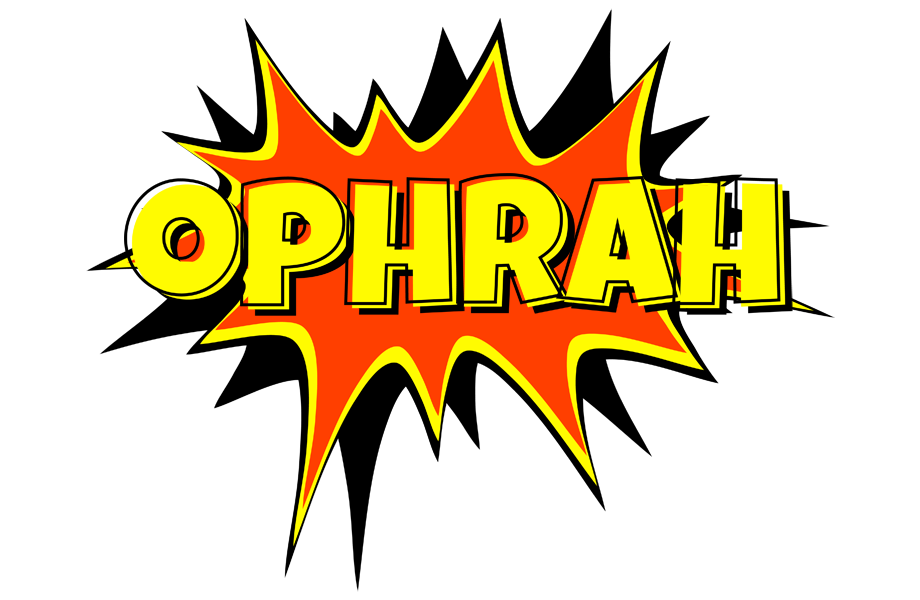 Ophrah bazinga logo