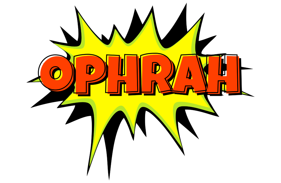 Ophrah bigfoot logo
