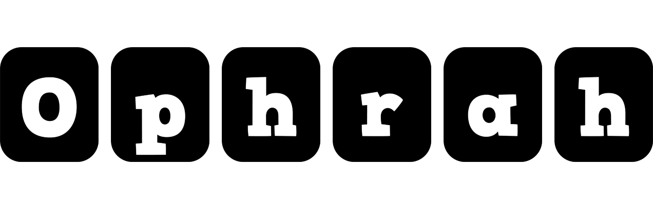 Ophrah box logo
