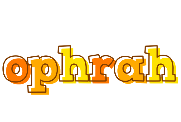 Ophrah desert logo