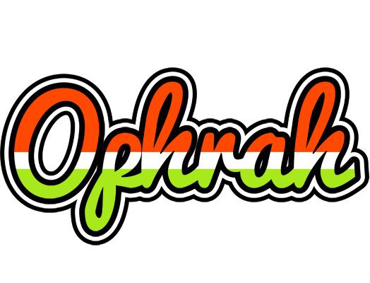 Ophrah exotic logo