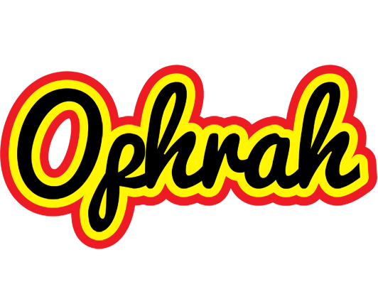 Ophrah flaming logo