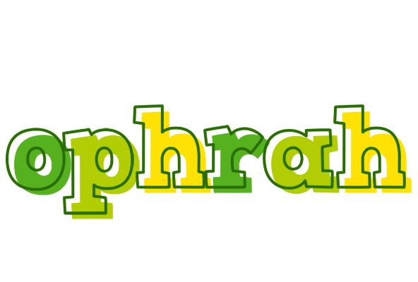 Ophrah juice logo