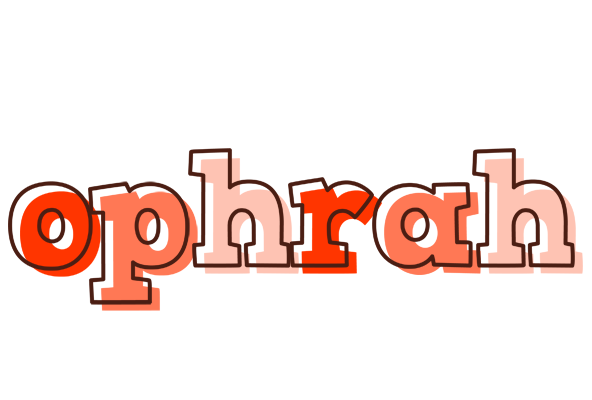 Ophrah paint logo