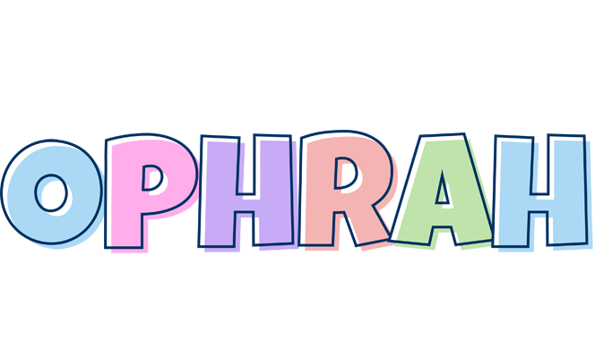 Ophrah pastel logo