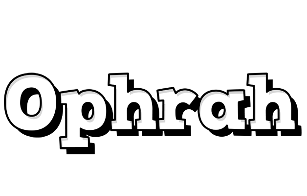Ophrah snowing logo