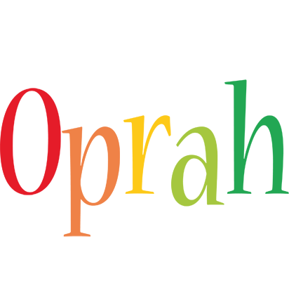 Oprah birthday logo