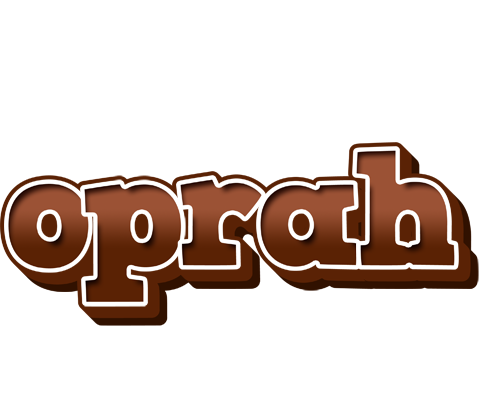 Oprah brownie logo