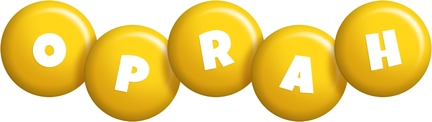 Oprah candy-yellow logo