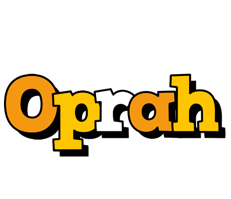 Oprah cartoon logo