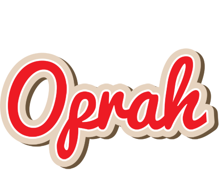 Oprah chocolate logo