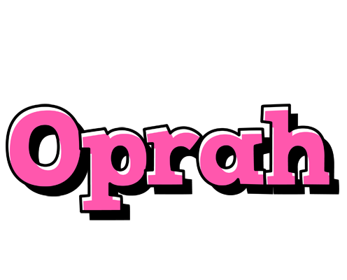 Oprah girlish logo