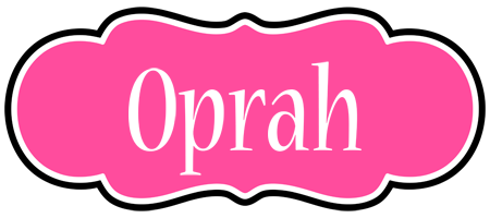 Oprah invitation logo