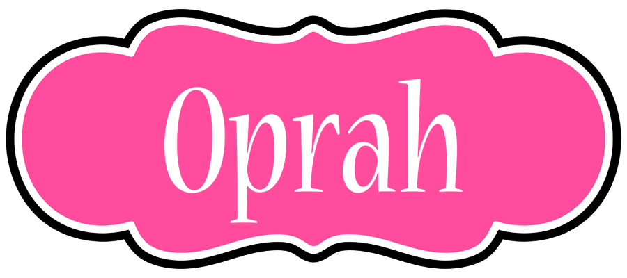 Oprah invitation logo
