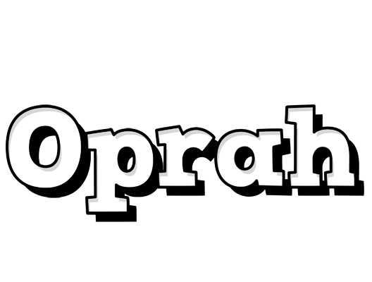 Oprah snowing logo
