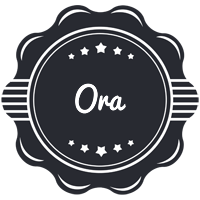 Ora badge logo