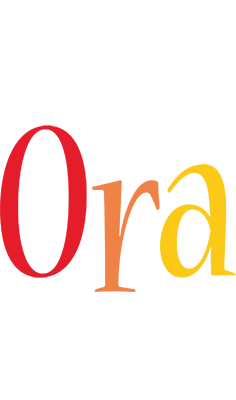 Ora birthday logo
