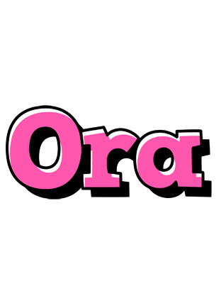 Ora girlish logo