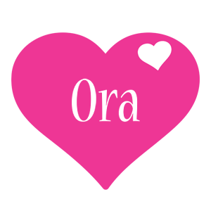 Ora love-heart logo