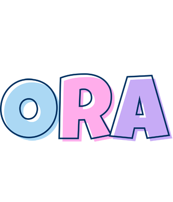 Ora pastel logo