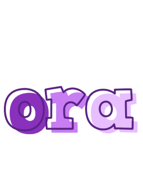 Ora sensual logo
