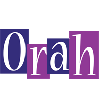 Orah autumn logo