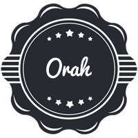 Orah badge logo