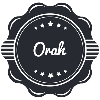 Orah badge logo