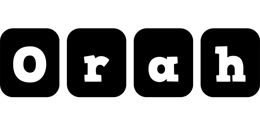 Orah box logo