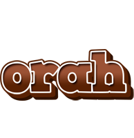 Orah brownie logo