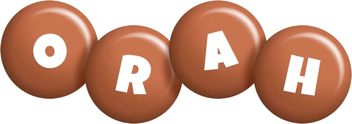 Orah candy-brown logo