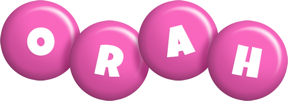 Orah candy-pink logo