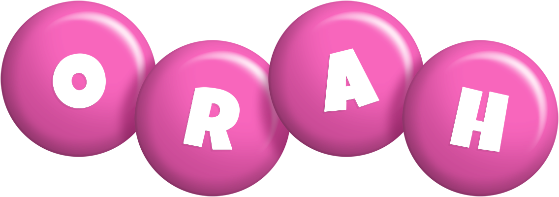 Orah candy-pink logo