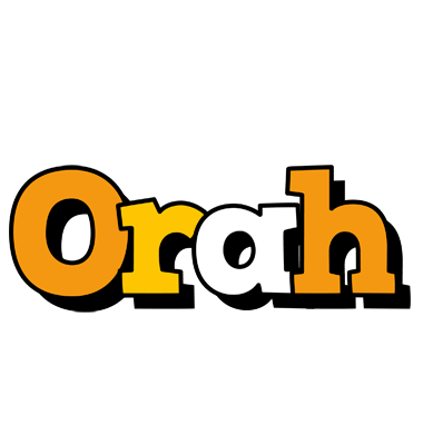 Orah cartoon logo