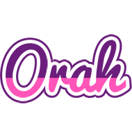 Orah cheerful logo